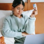 Young Woman on Computer